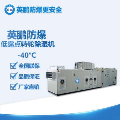 -40℃防爆低露點轉(zhuǎn)輪除濕機 處理風(fēng)量：2000m3/h
